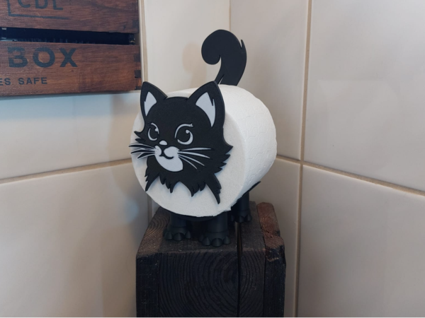 ToiCAT die Toilettenpapier Katze